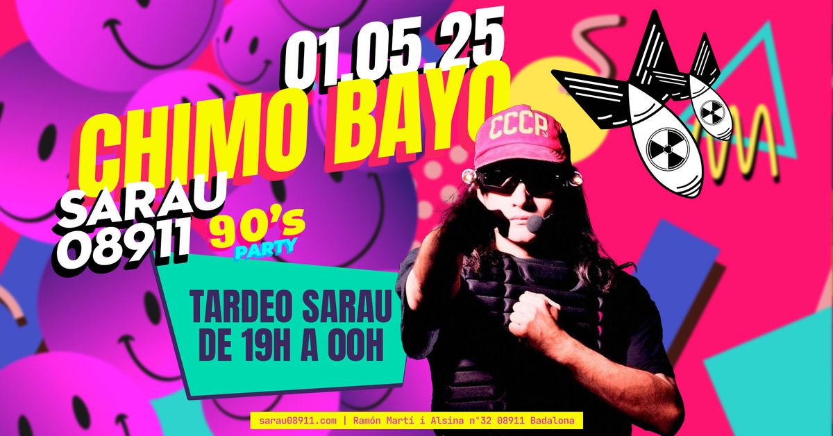 Tardeo noventero amb Chimo Bayo al Sarau08911