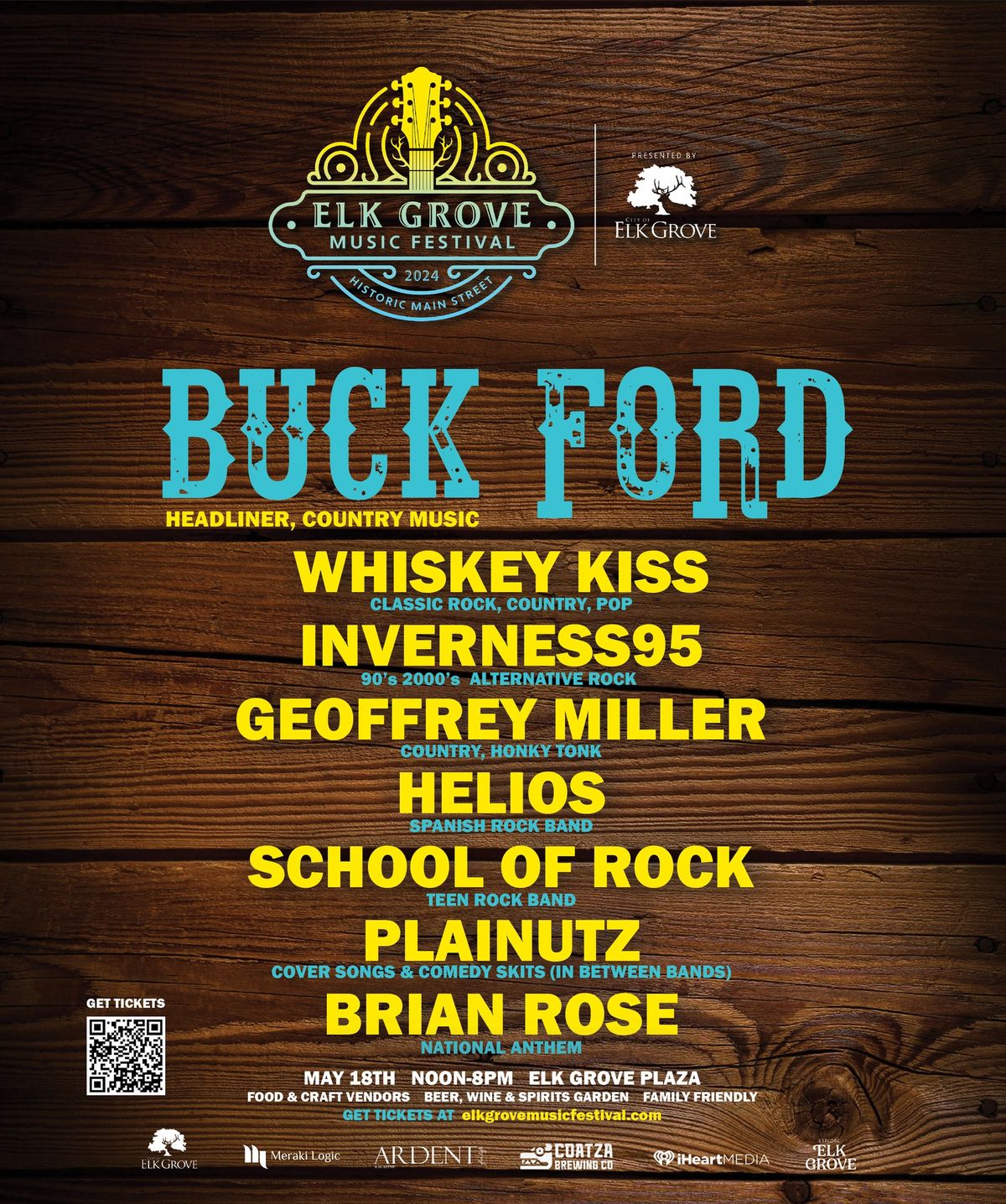 Whiskey Kiss @ Elk Grove Music Festival!