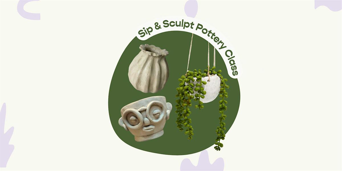 Sip & Sculpt Pottery Class \u2014 9\/24 (Boston MA)