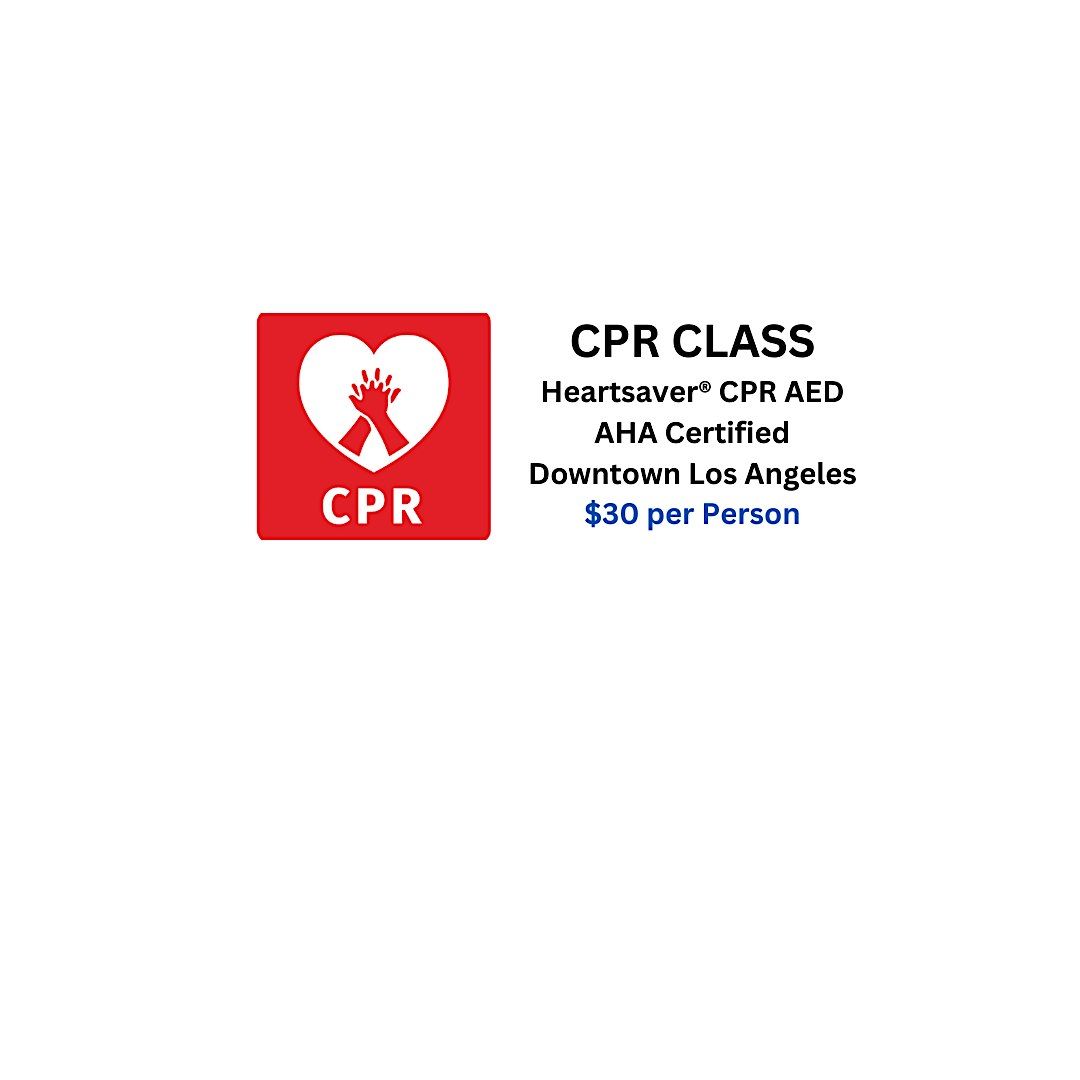 CPR AED Class Downtown Los Angeles