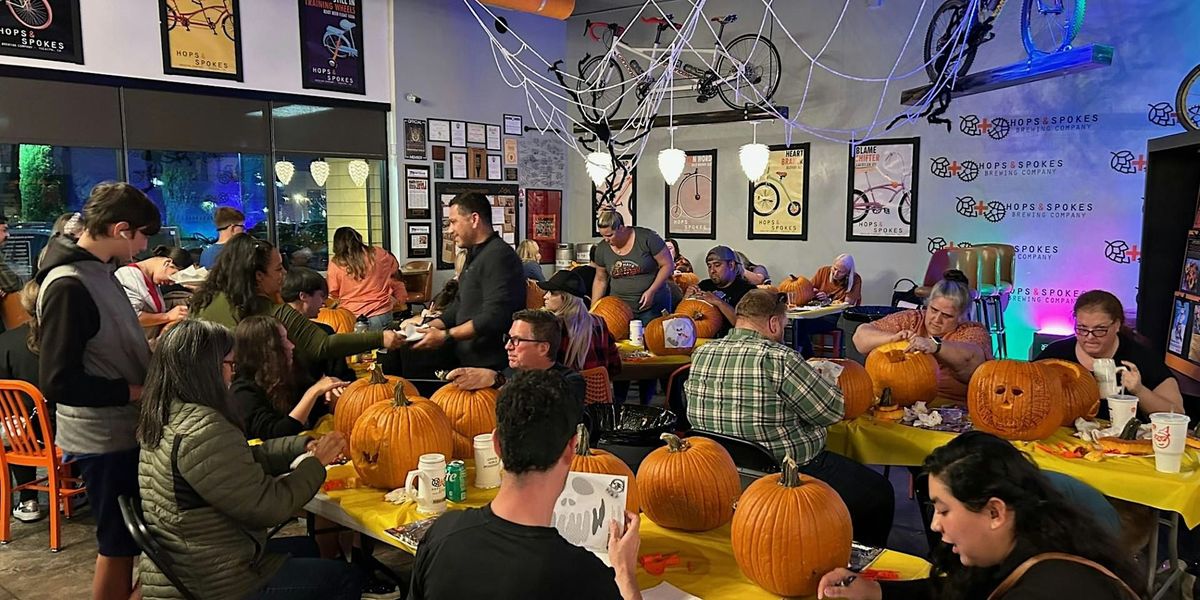 Pumpkin Carving Party at Hops & Spokes Brewing Co