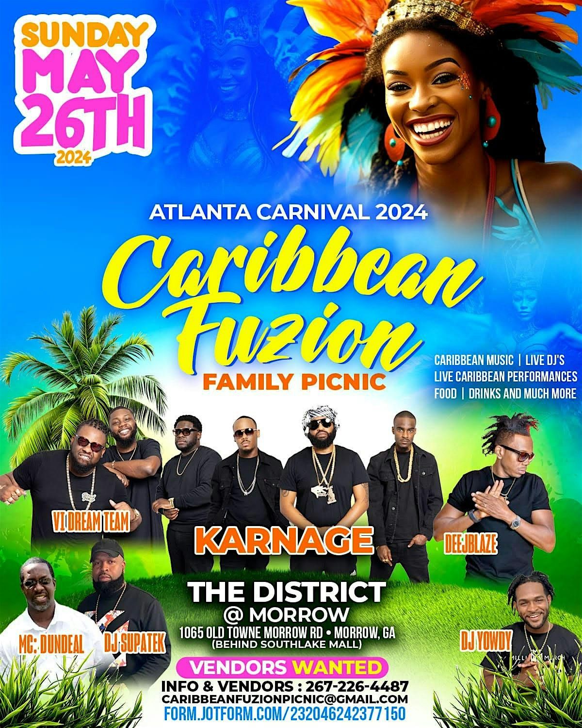 CARIBBEAN FUZION FAMILY PICNIC