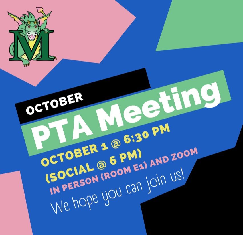 October PTA General Meeting 