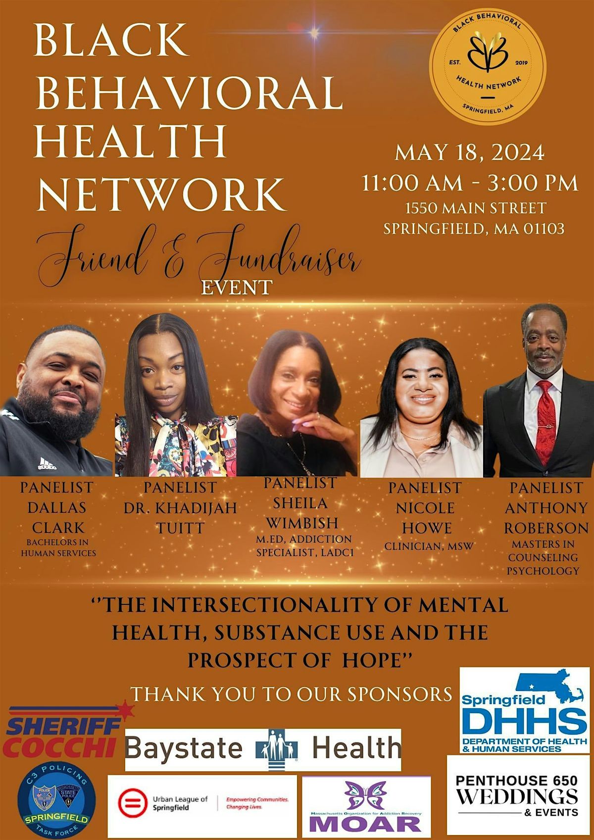 Black Behavioral Health Network Friend & Fundraiser Event
