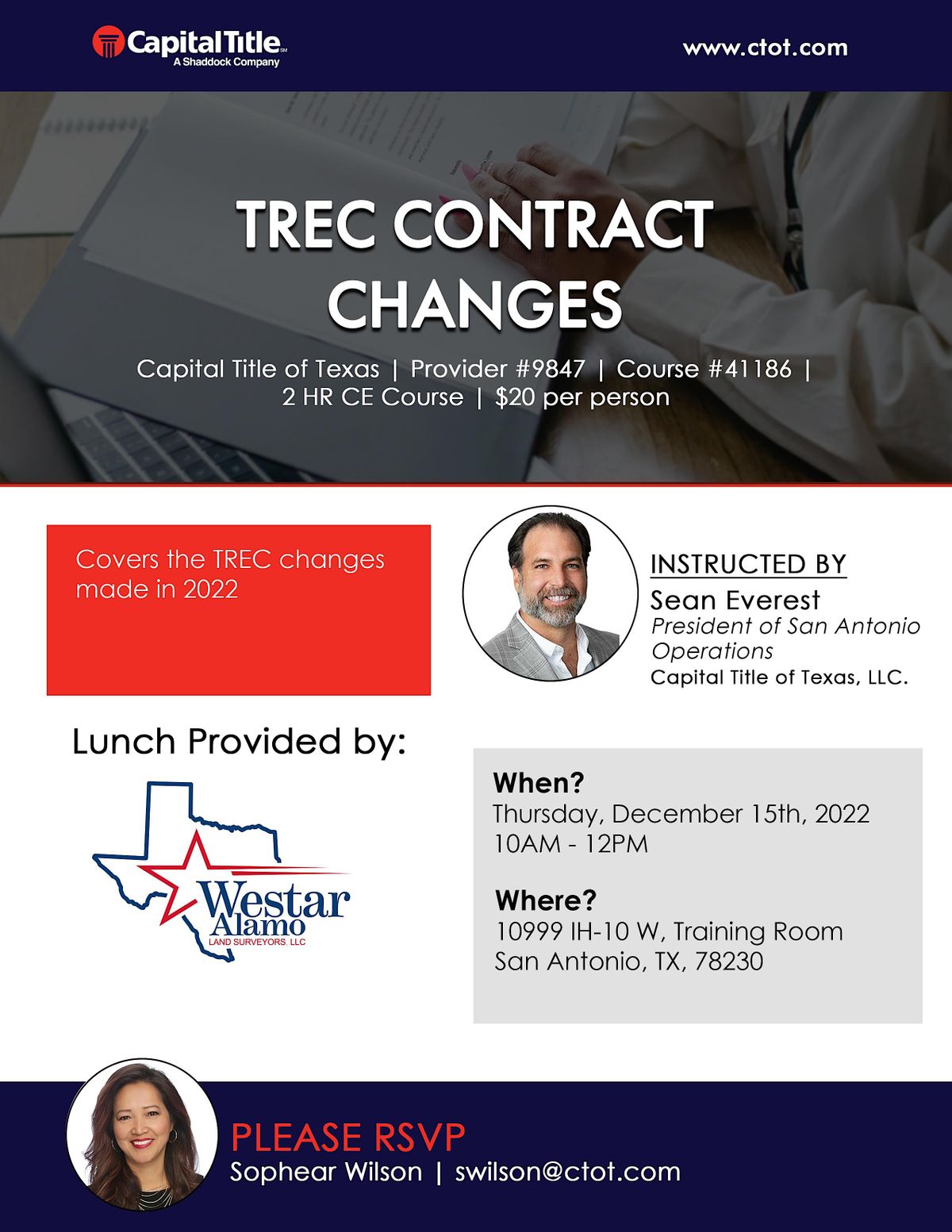 TREC Contract Changes CE Course