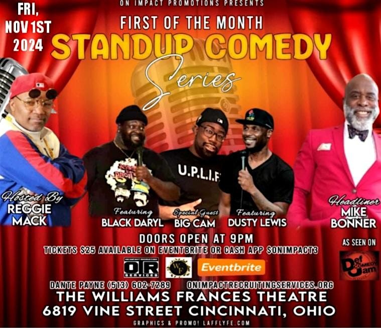 First Saturday of the Month Standup Comedy Series