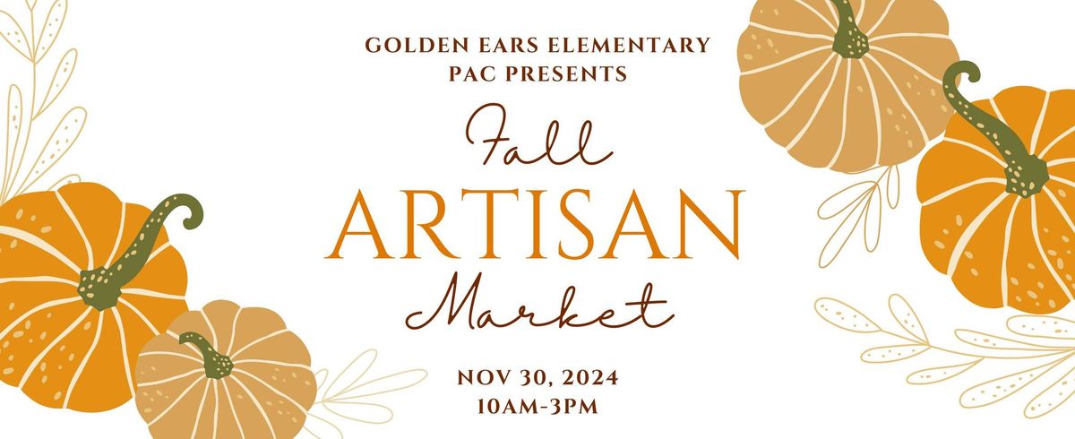 Golden Ears Elementary Fall Artisan Market