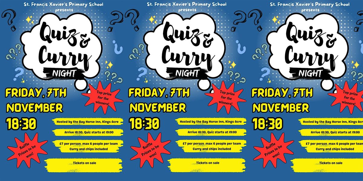 Quiz & Curry Night