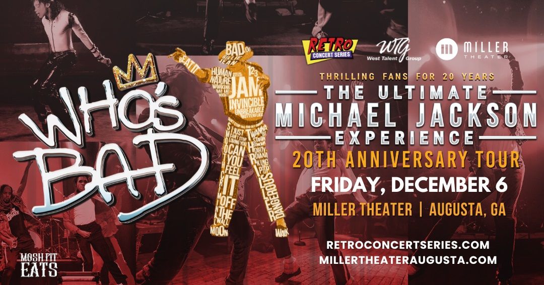 Retro Concert Series welcomes Who\u2019s Bad | The Ultimate Michael Jackson Tribute with guest King Size