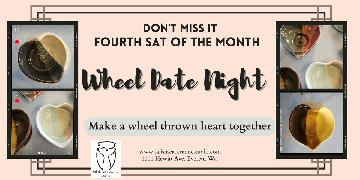 Wheel Date Night For Two. Spin Your Love Into a Heart