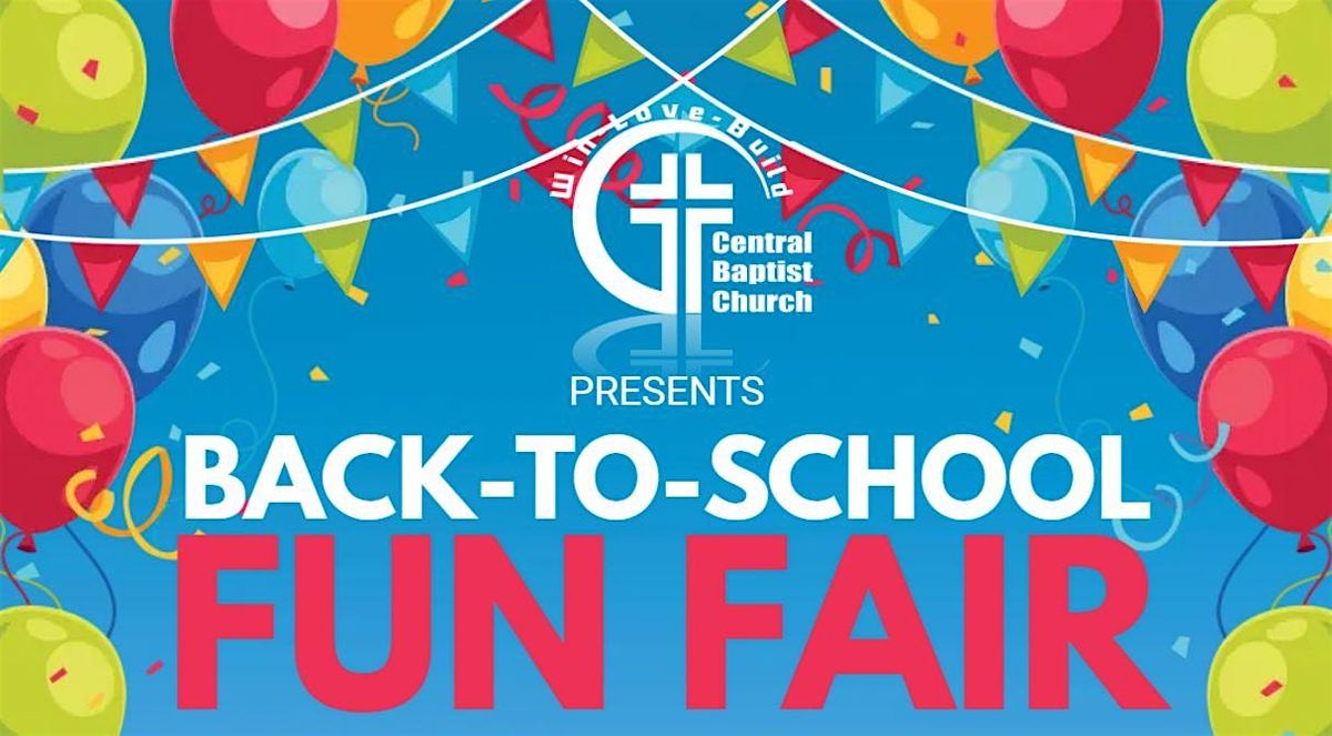 CBC Back-to-School FUN Fair