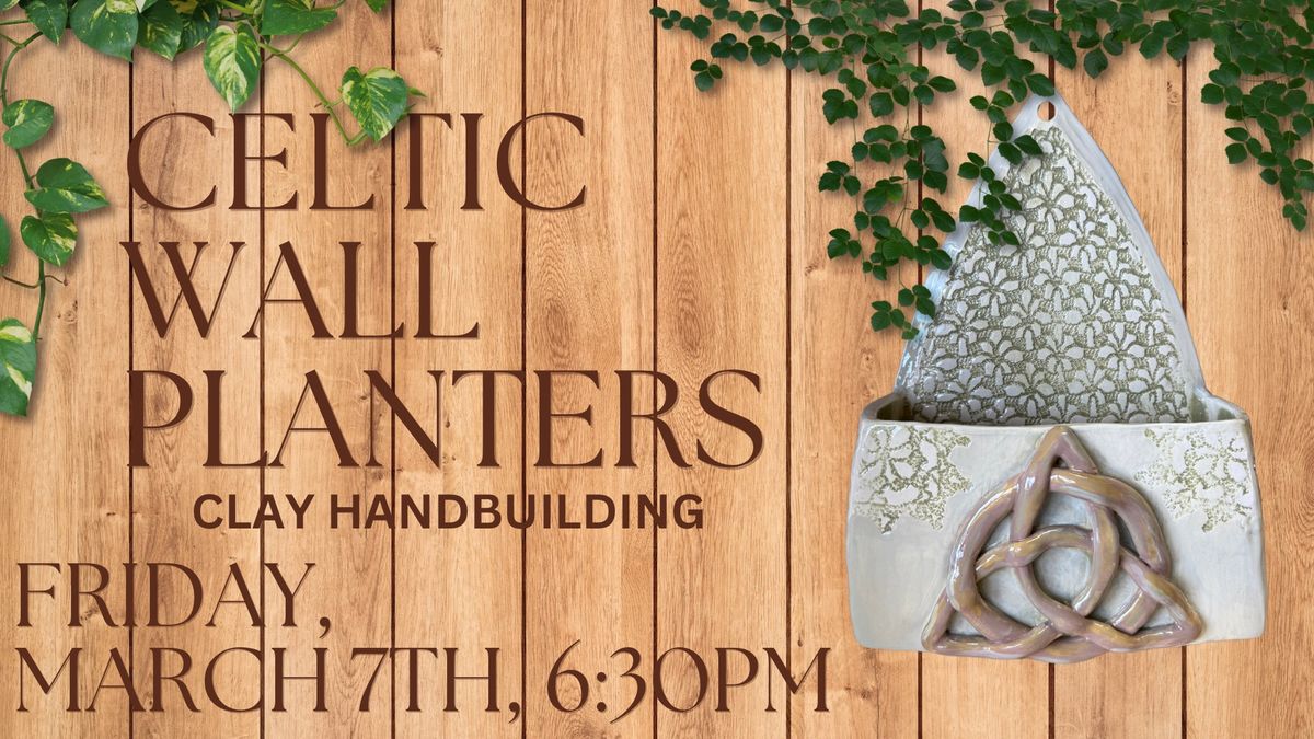 Celtic Wall Planters