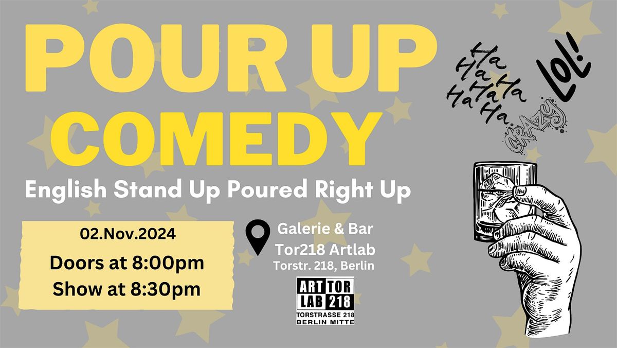 Pour Up Comedy | English Stand Up Comedy (Berlin)