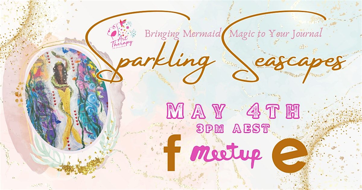 Sparkling Seascapes: Bringing Mermaid Magic to Your Journal