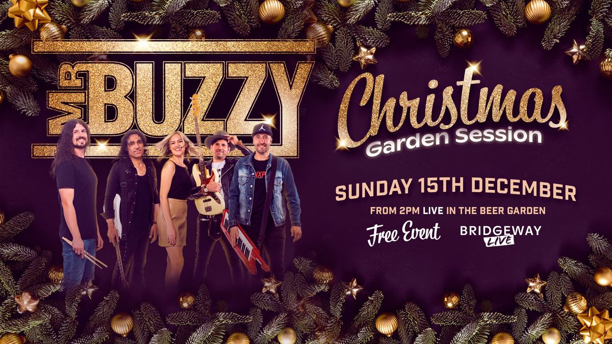 Mr Buzzy's Sunday Christmas Beer Garden Session! 