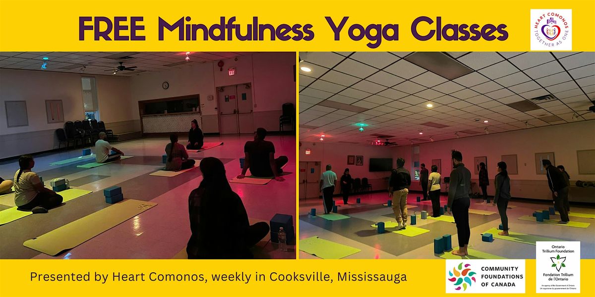 FREE Mindfulness Yoga Classes in Cooksville (Wednesdays)