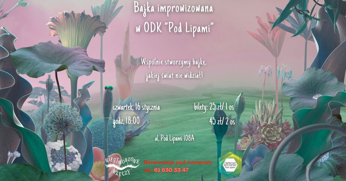 Teatr M\u0142odego Widza | Teatr Niestworzone Rzeczy - bajka improwizowana dla dzieci