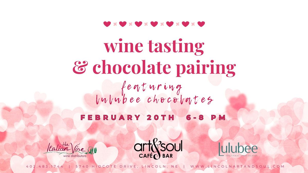 WINE TASTING | Wine Tasting + Chocolate Pairing