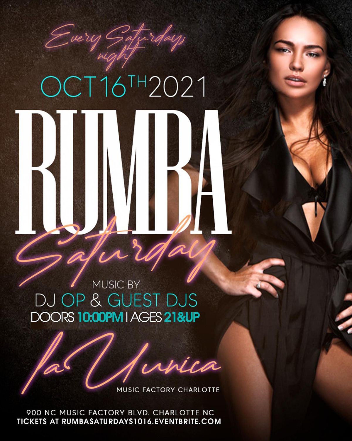 Rumba Saturdays At The Music Factory | New Latin Party In Charlotte