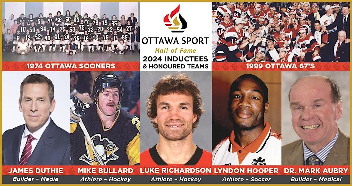 2024 Ottawa Sport Hall of Fame Inductions