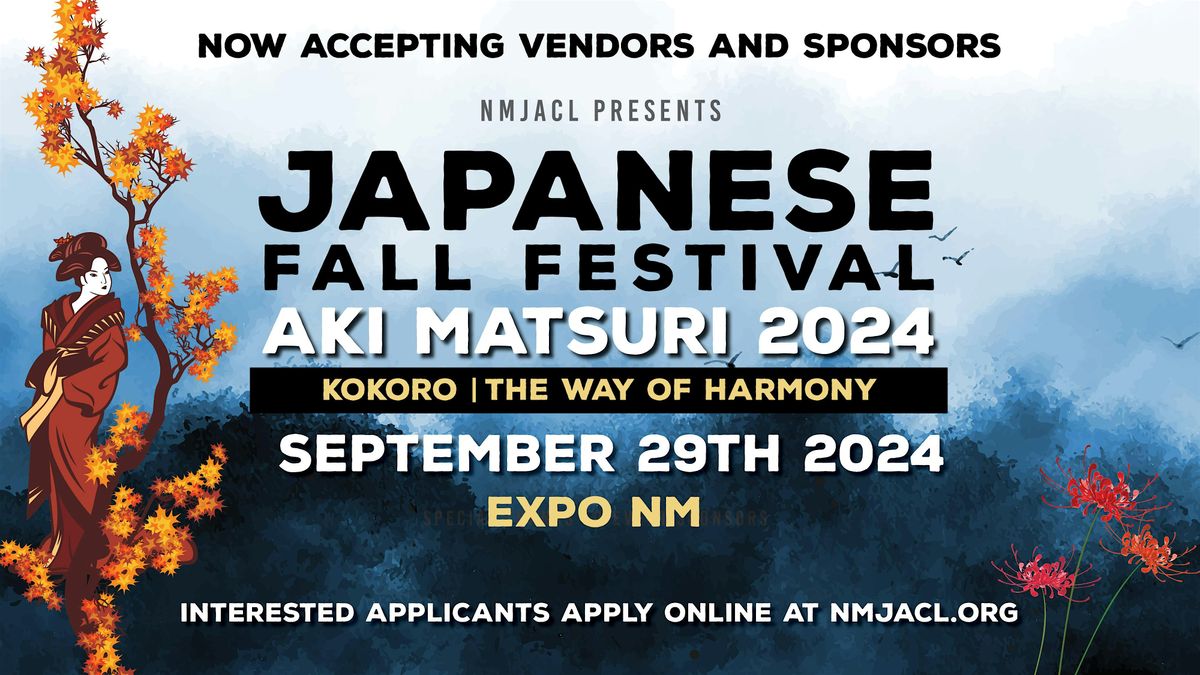 Aki Matsuri 2024 | Japanese Fall Festival