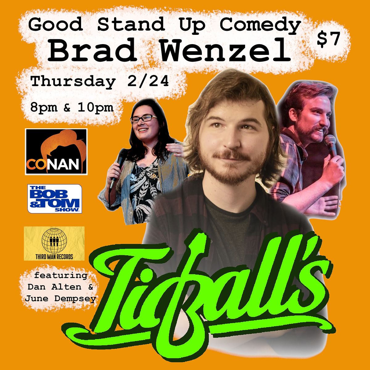 Good Stand Up Comedy: Brad Wenzel (Conan) at Tidball's