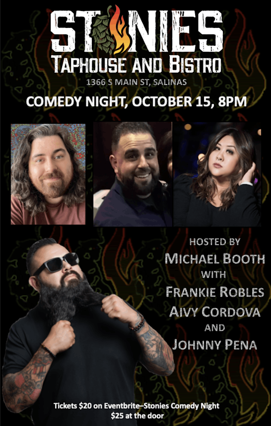 Stonies Taphouse Comedy Night