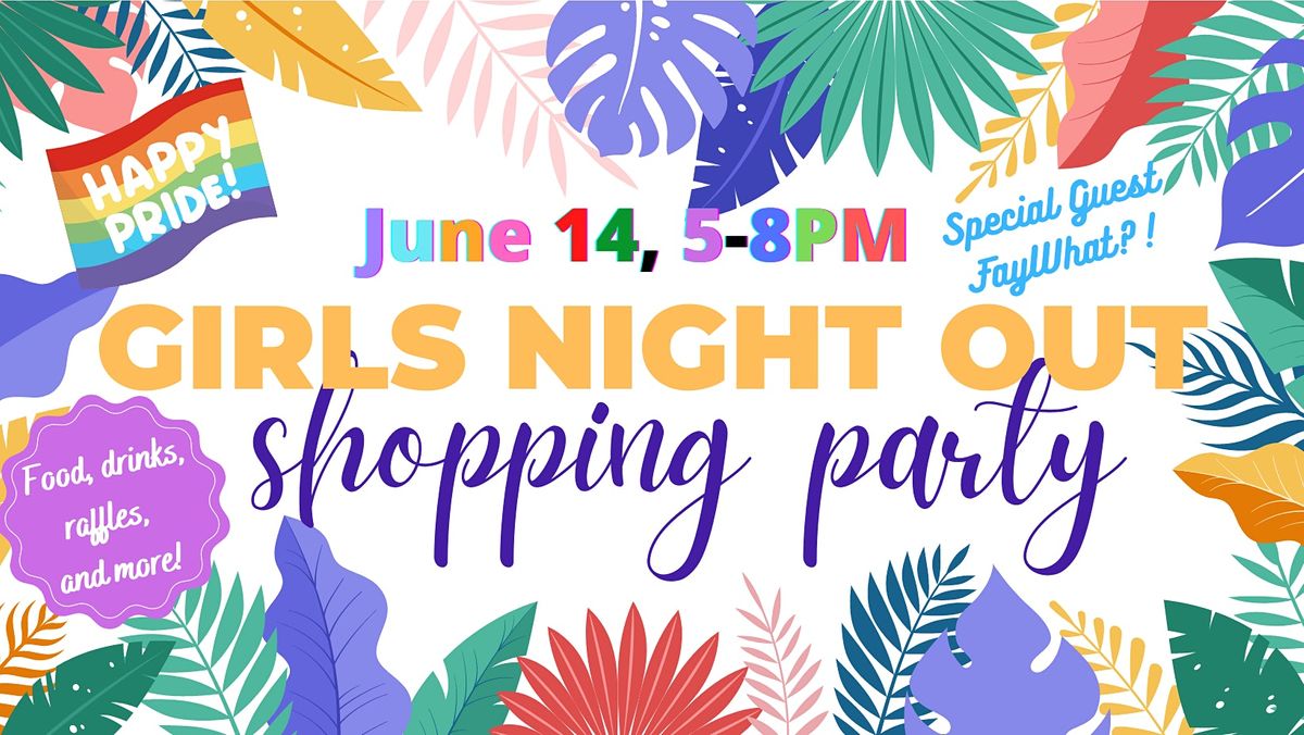 Girls Night Out Shopping Party