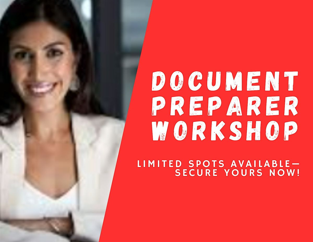 Online Document Preparer  for Every Need Workshop