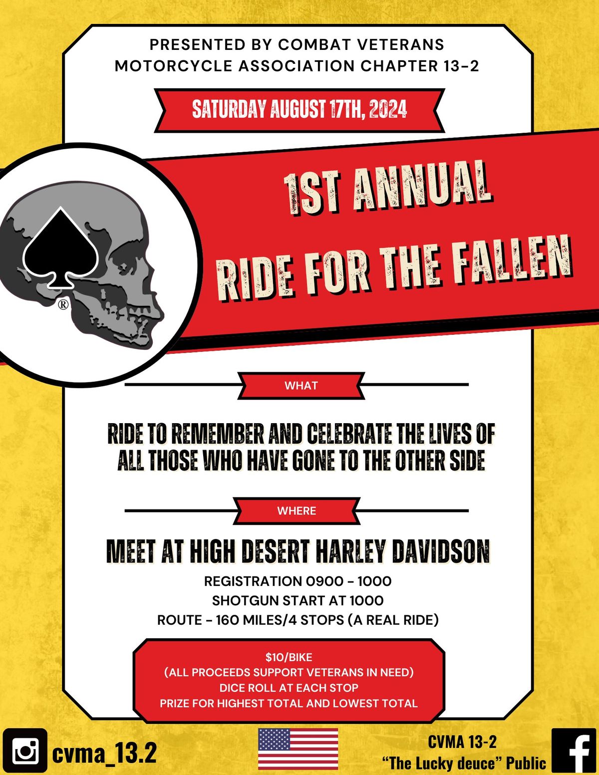 1st Annual Ride for the Fallen