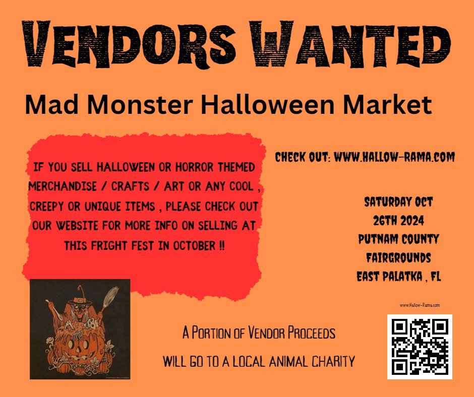 Mad Monster Halloween Market