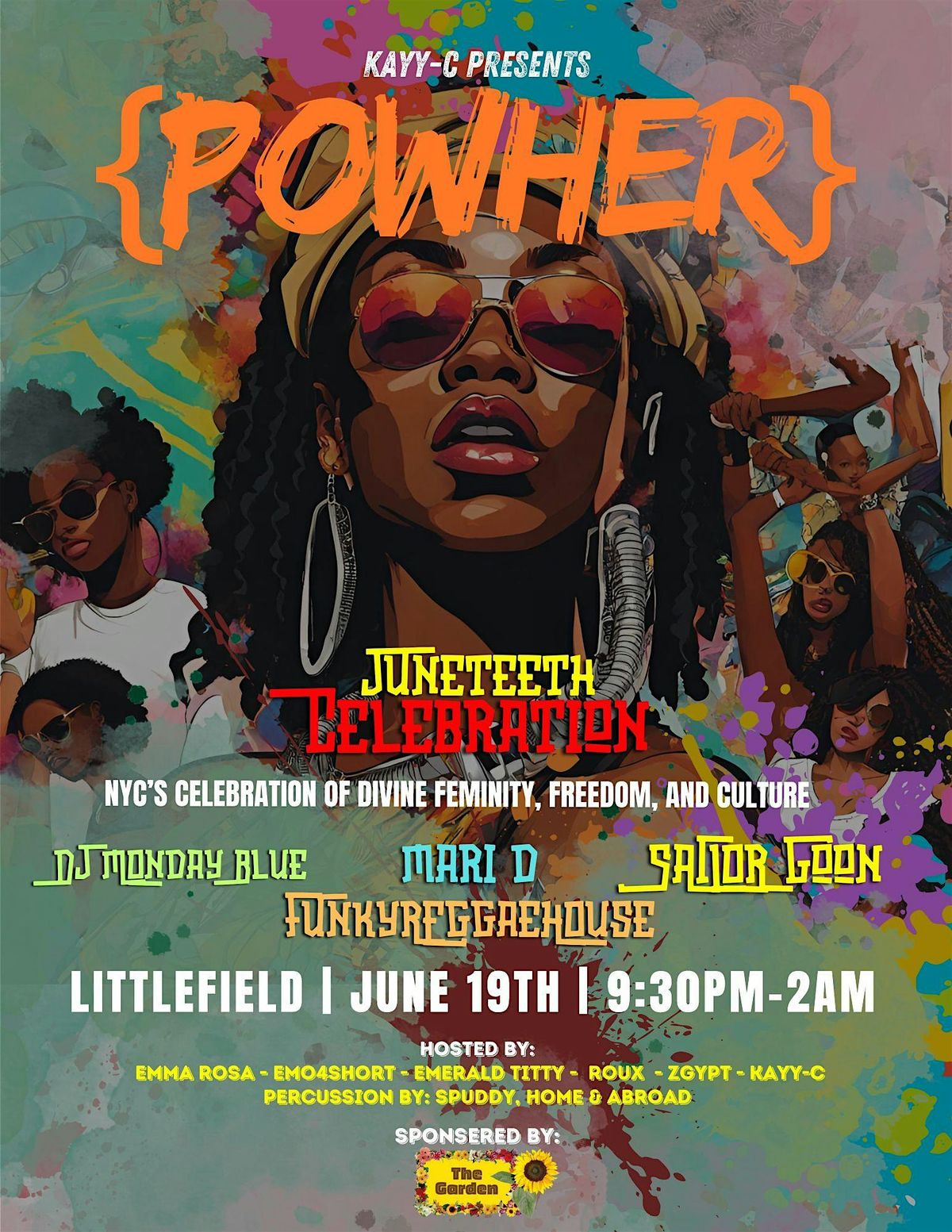 Kayy-C Presents: {POWHER} Juneteenth Celebration