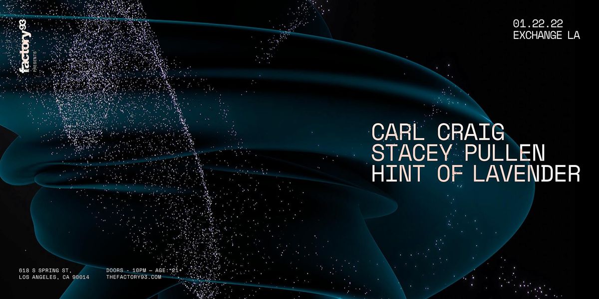 Carl Craig and Stacey Pullen