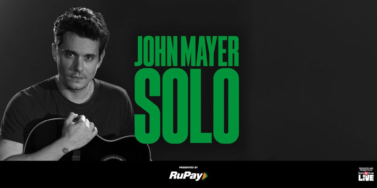 John Mayer Solo - Live In Mumbai, 2026