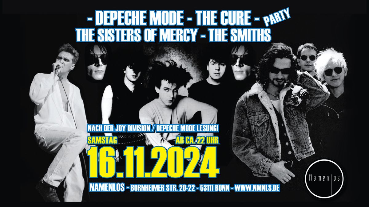 DeMode * Cure * Sisters * Smiths : PARTY