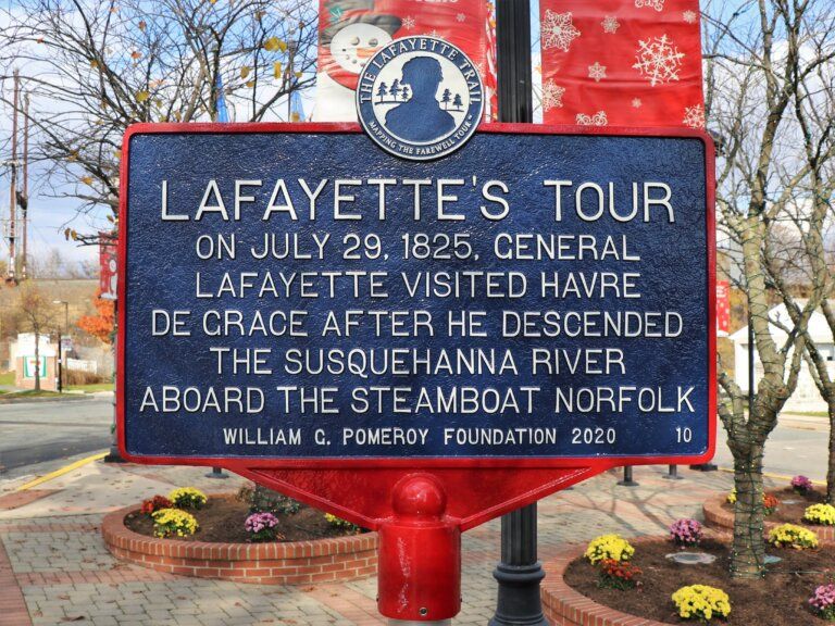 Lafayette Returns to Havre de Grace 