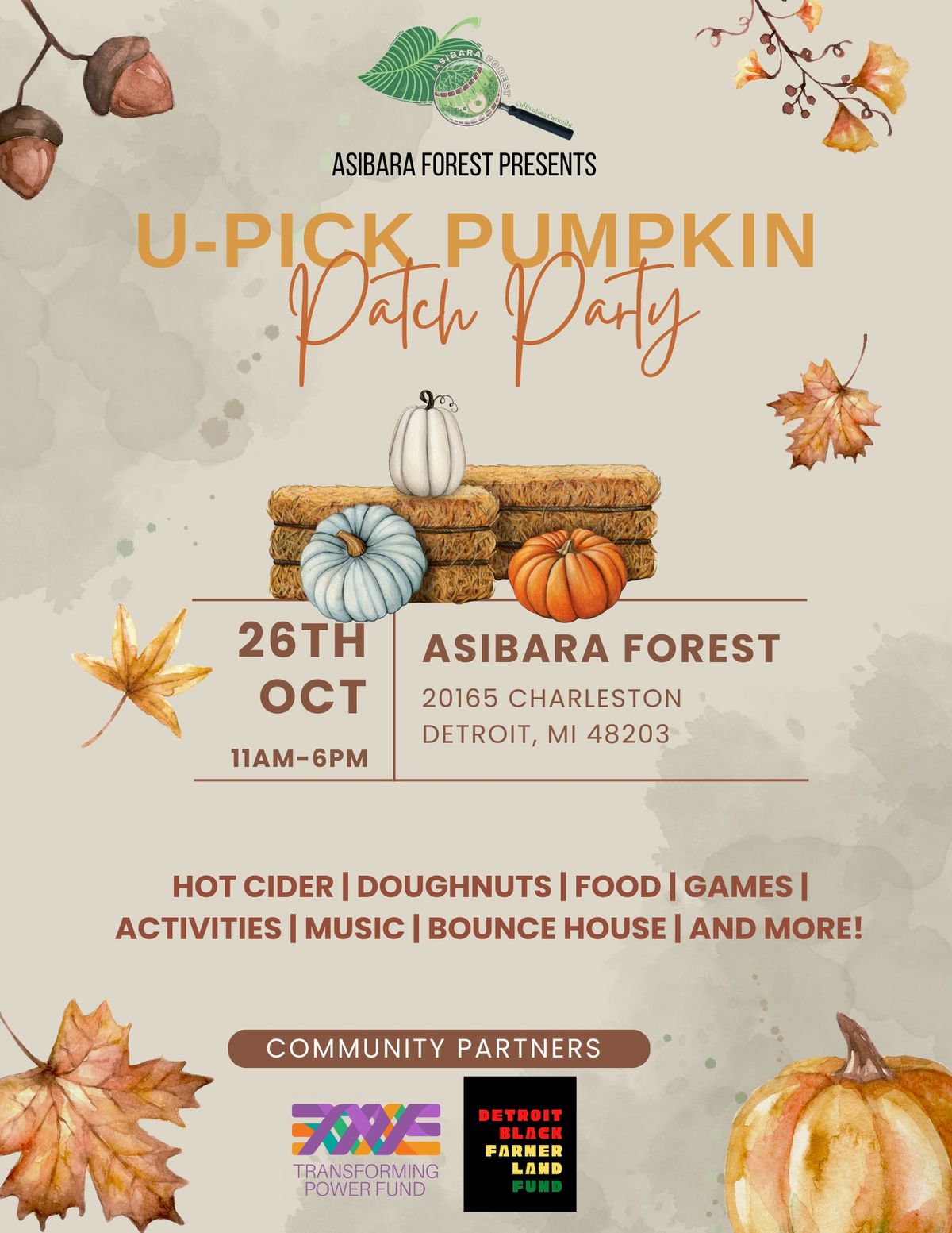 2nd Annual U-Pick Pumpkin Patch