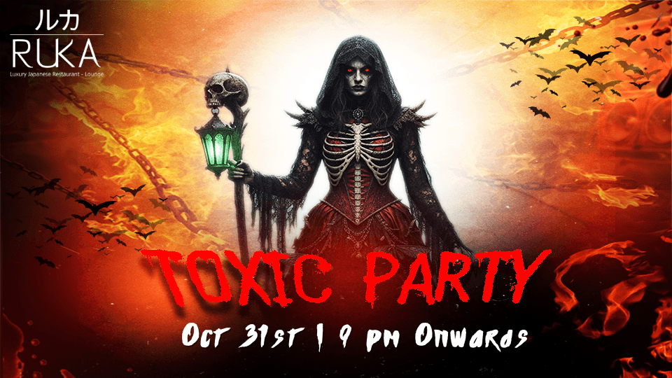 Toxic Party - Halloween Special at Ruka Bahrain