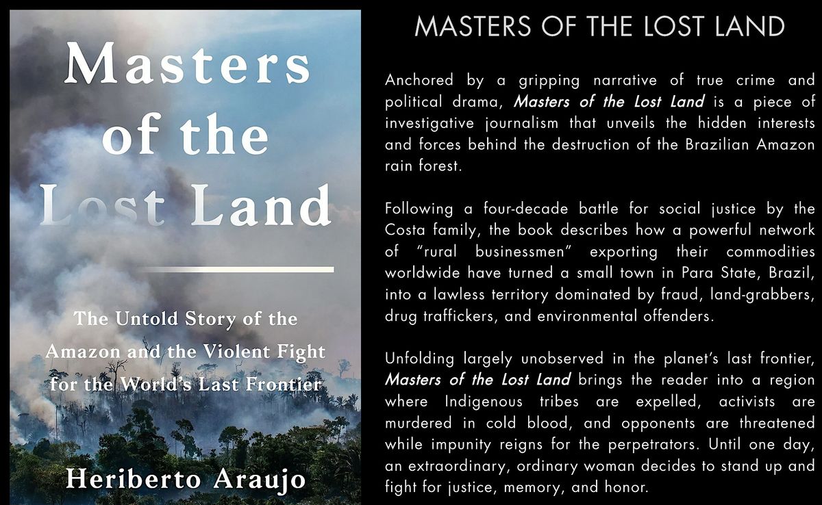 Book Club: Masters of the Lost Land: The Untold Story of the Amazon