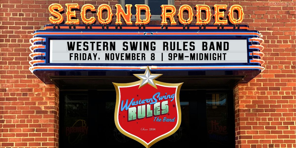 Western Swing Rules Band @ Second Rodeo Brewing