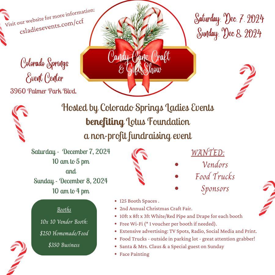 Candy Cane Craft & Gift Show 2024 