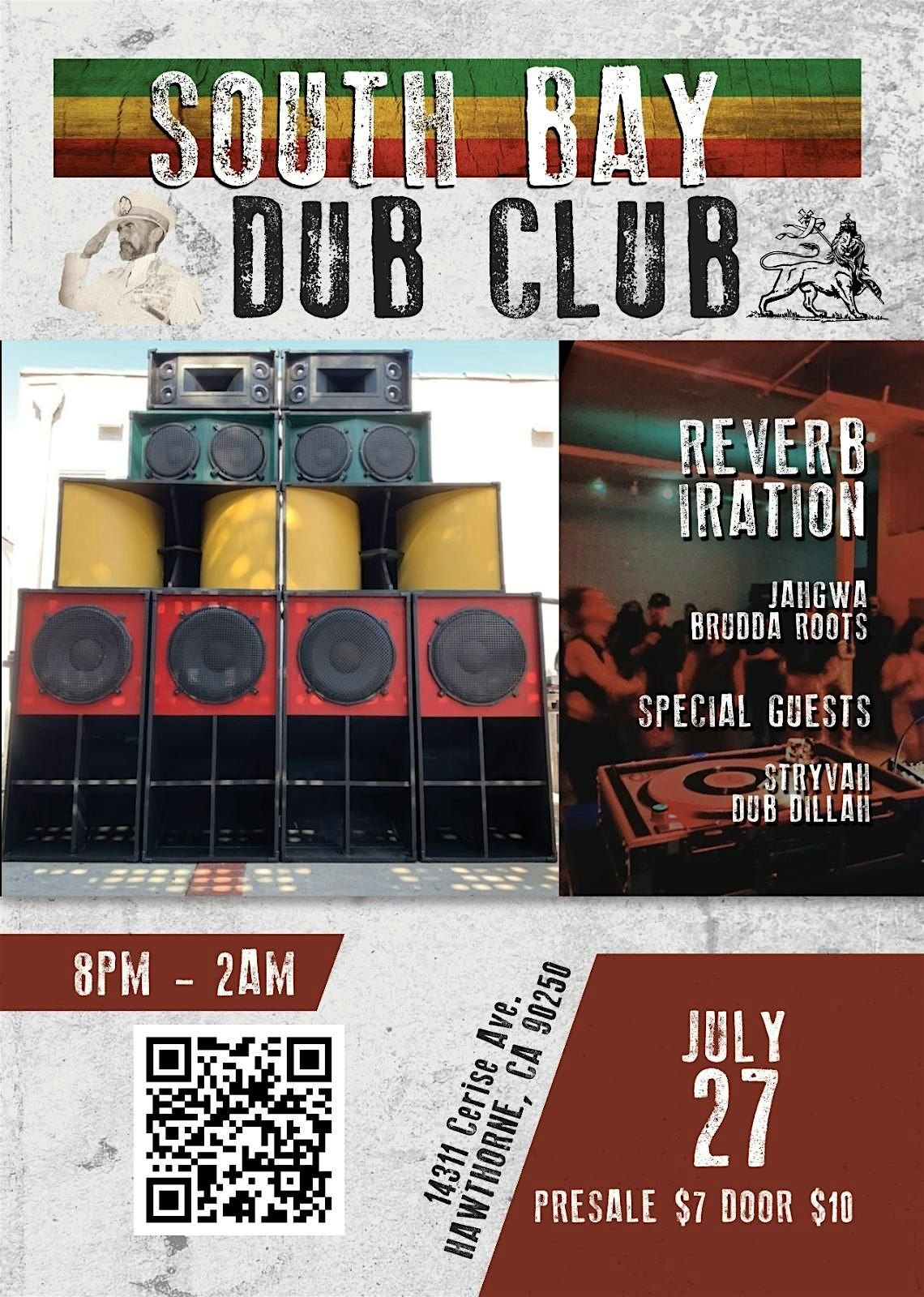 South Bay Dub Club #5 - Reverb Iration, Stryvah & Dub Dillah