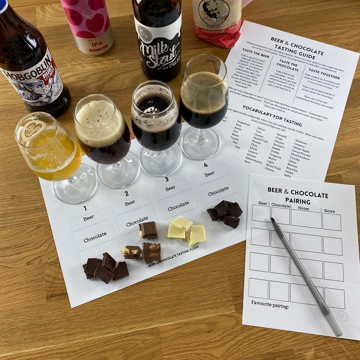 Beer and Chocolate Pairing