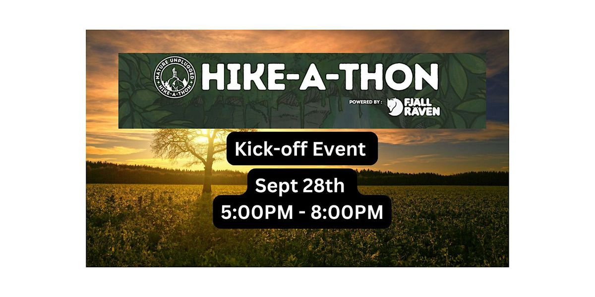 HIKE-A-THON Kick-off Event