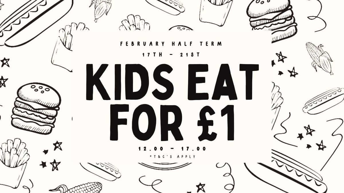 Kids Eat For \u00a31 (Shaw & Greenbridge) 