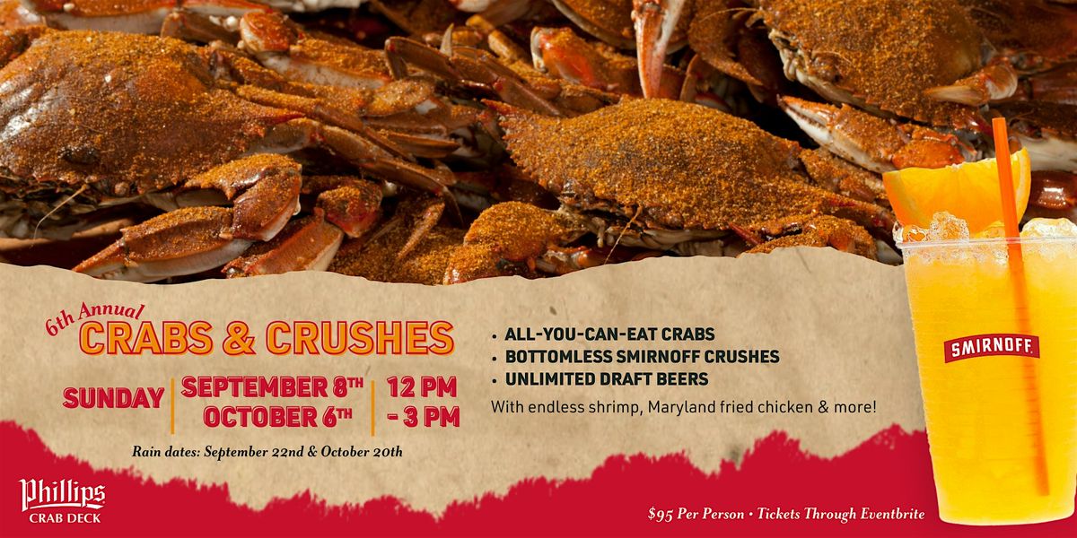 Crabs & Crushes Celebration - September 2024