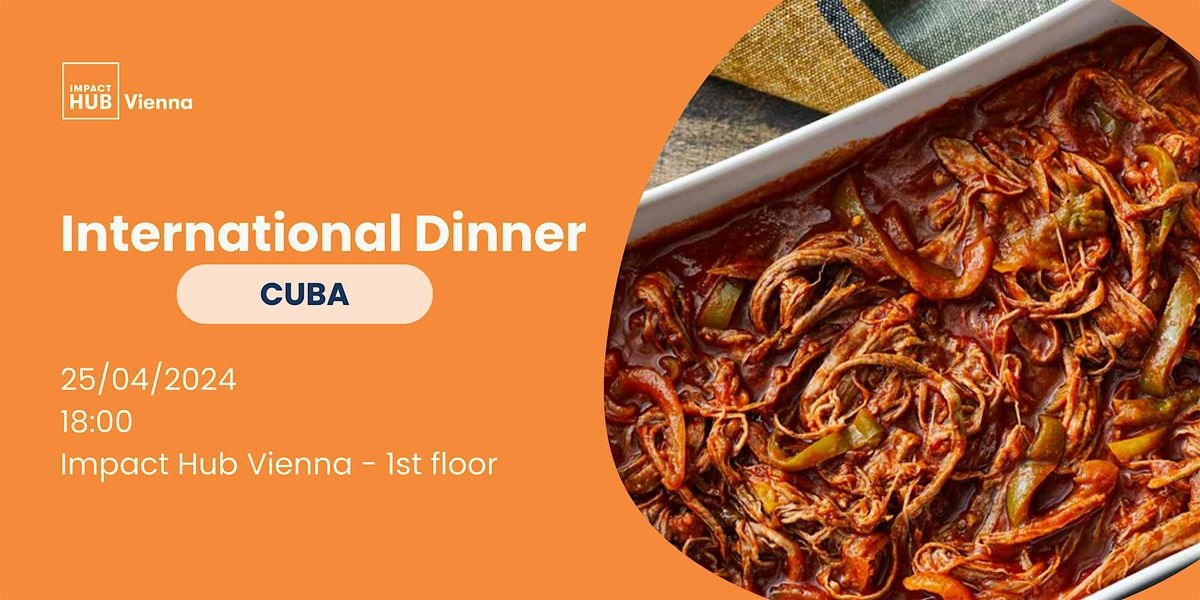 International Dinner: Cuba