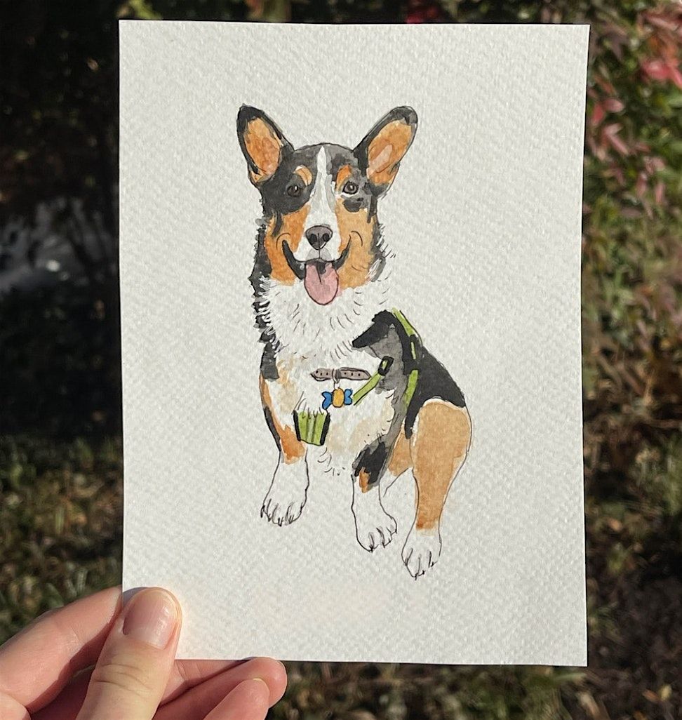 Paint Your Pet's Portrait in Watercolor