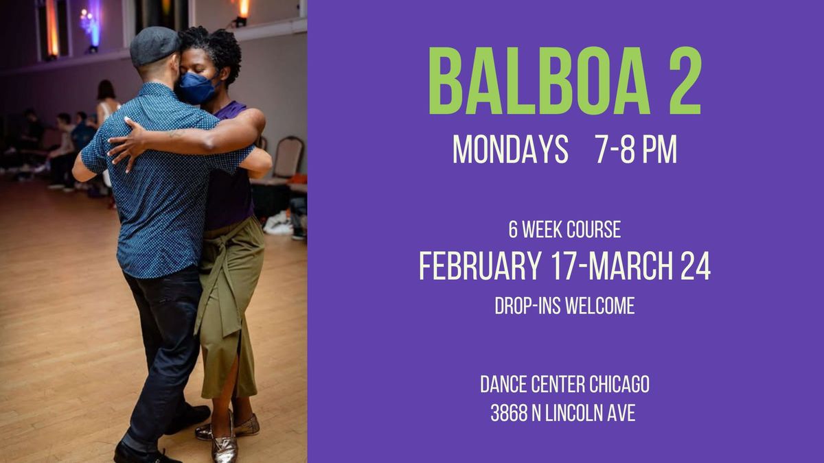 \ud83c\udf1fBalboa 2 with Jamila Kinney and Herchel Mangune (Mondays 7-8pm before Fizz)