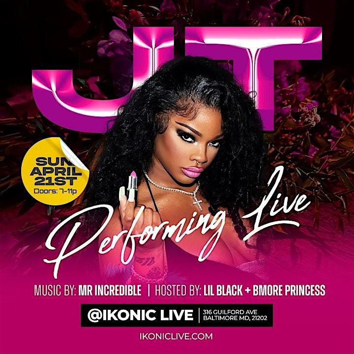 JT FROM CITY GIRLS PERFORMING LIVE AT IKONIC BALTIMORE - SUNDAY APRIL 21ST